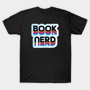 Book Nerd Retro Design T-Shirt